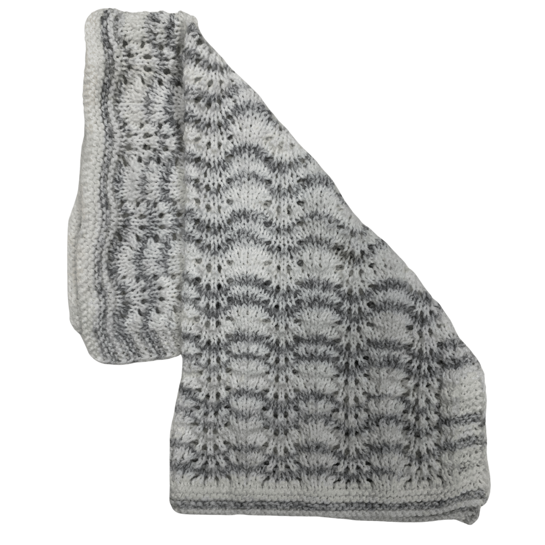 Grey Knitted Leg Warmers, Nice Fair Isle Nordic Star Pattern With White  Pattern Combination. Nice Gift for Her 